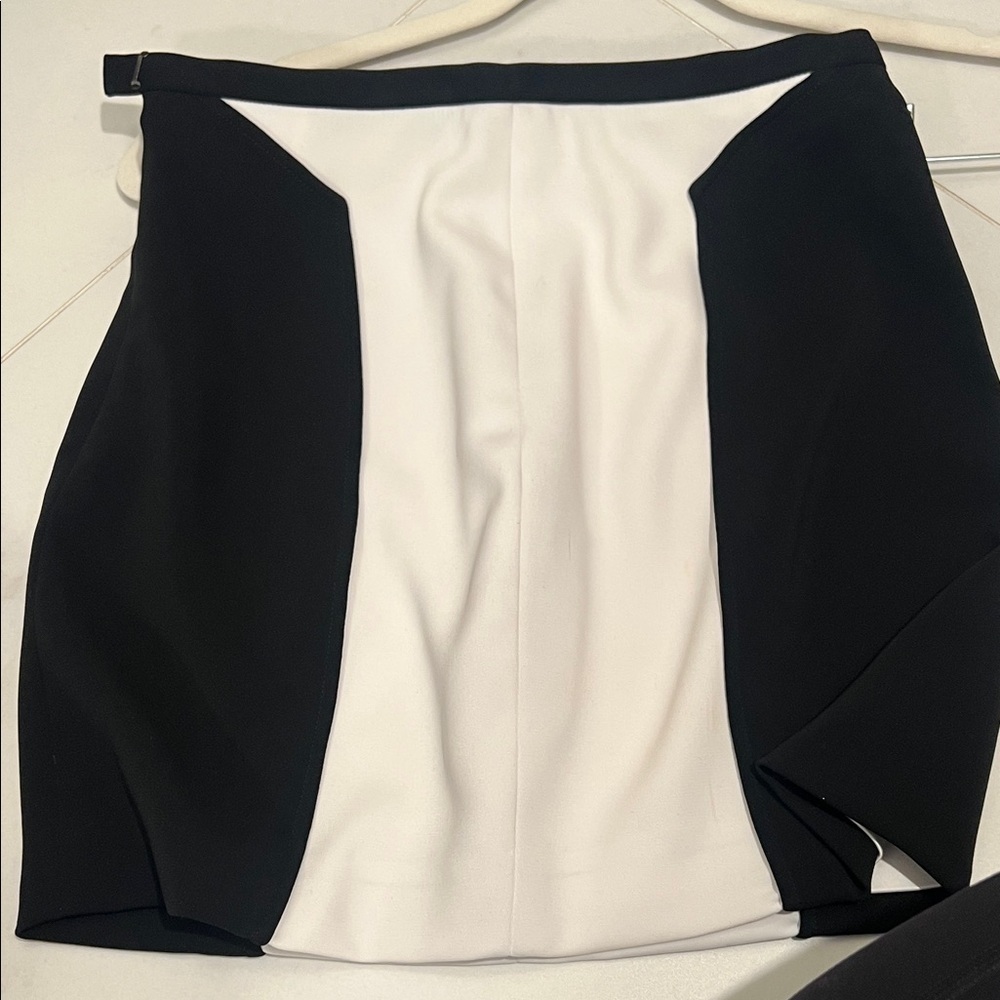 JAY GODFREY Black and White Mini Skirt - Picture 6 of 6